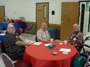 Ricky Beissert, Rev. Scott Stallings, and Robert Osborne at our Friendship Sunday festivities