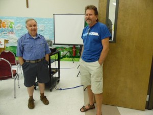 Rev. Scott Stallings and Mark Woolley were two of our VBS teachers.